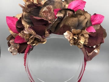 For Sale: Brown  Flower Crown 