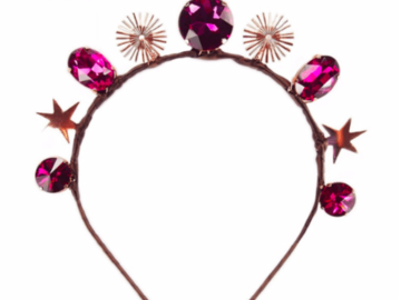 For Sale: Aurora Rose Gold Headband - Lady of Leisure Millinery