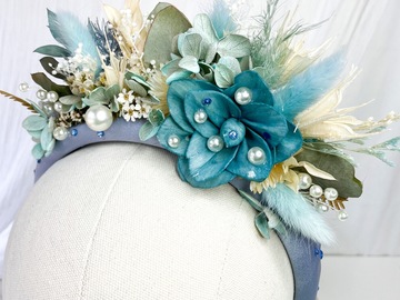 For Sale: Blue Gum Pearled Millinery 