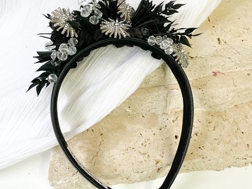 For Sale: Onyx Crystal Millinery