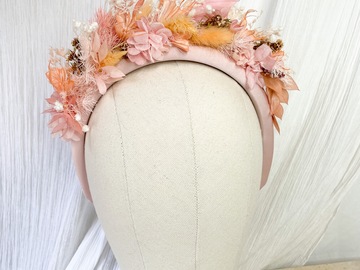 For Sale: Pink and Peach Floral Millinery