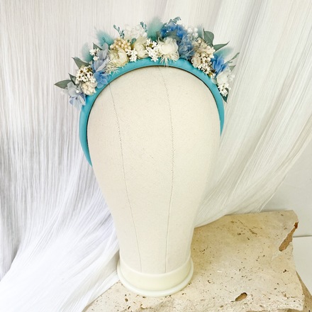 Tiffany Blue Floral Millinery