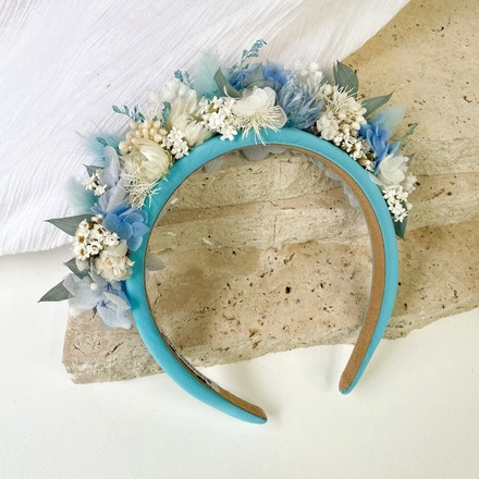 Tiffany Blue Floral Millinery