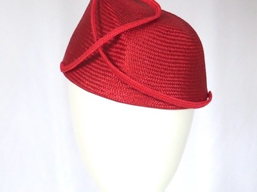 For Sale: Original Swirl Red Percher Hat