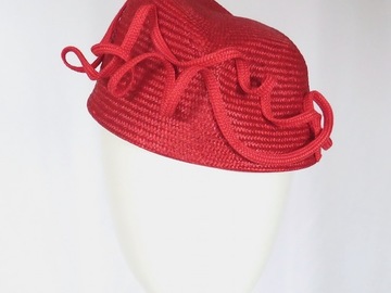 For Sale: More Swirl Red Percher Hat