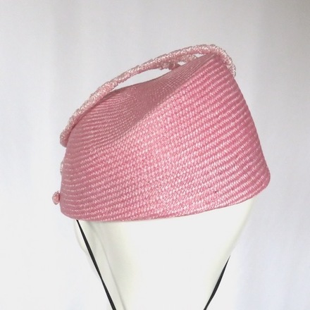 Pink Swirl Percher Hat