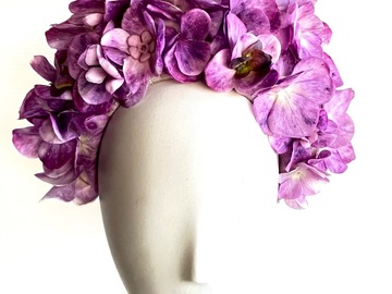 For Sale: Lilac/lavender flower crown