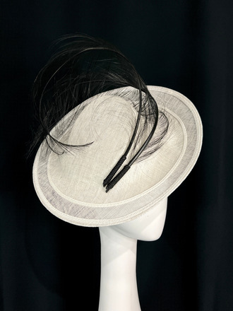 White Tilt Hat