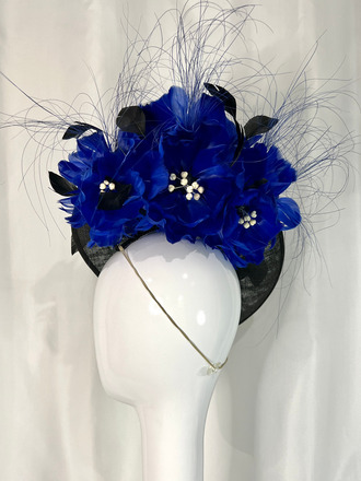 Black and Royal Teardrop