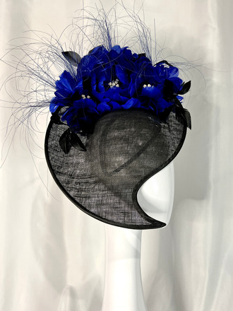 Black and Royal Teardrop