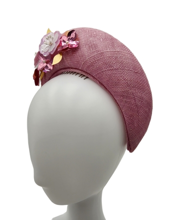 Pink Floral Headband