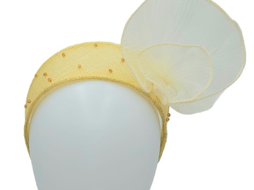 For Sale: Yellow ruffle headband