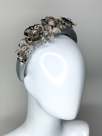 Sparkle my Darling Headband in silver 