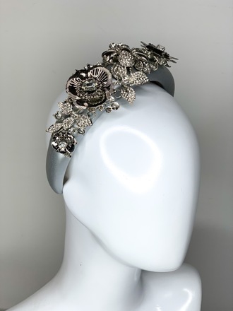 Sparkle my Darling Headband in silver 