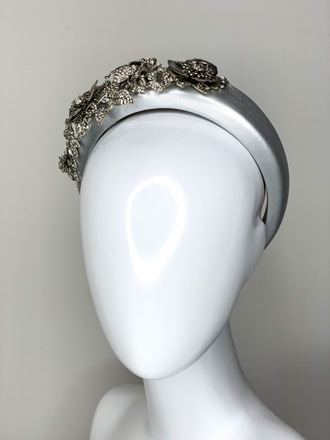 Sparkle my Darling Headband in silver 