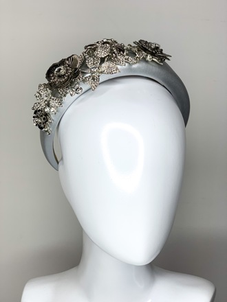 Sparkle my Darling Headband in silver 