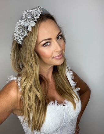 Sparkle my Darling Headband in silver 