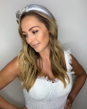 Sparkle my Darling Headband in silver 