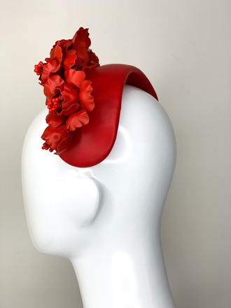 **SALE** Bouquet Bandeau in Red 