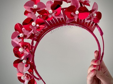 For Sale: Mrs Orchid headpiece