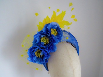 For Sale: Royal blue and yellow halo