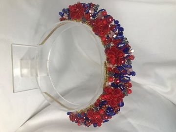 For Sale: red and royal blue crown 