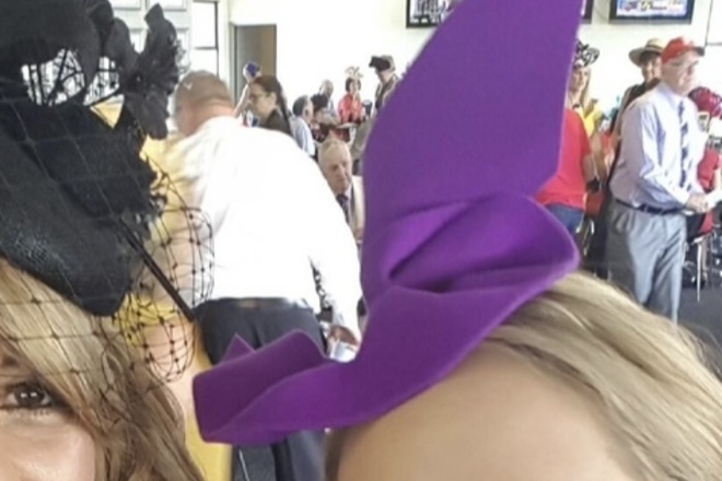 Purple Felt Flick