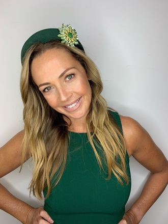 **SALE** A Toast to us headband Green