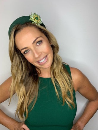 **SALE** A Toast to us headband Green