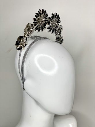 Silver Daisy Crown 