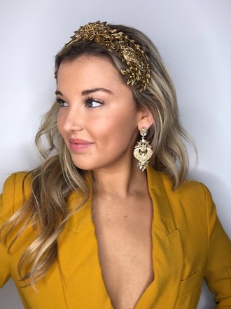 Fall for Me Crown & Earring set 