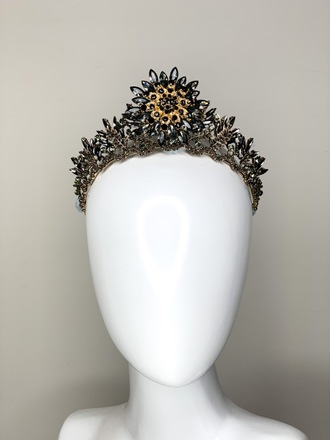 **SALE** Black & Gold Crown 