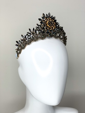 **SALE** Black & Gold Crown 