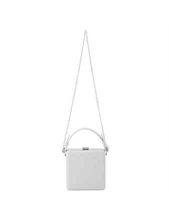 Olga Berg White Clutch 