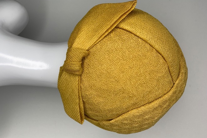 Vintage mustard Yellow turban style 