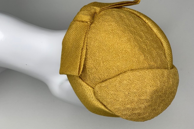 Vintage mustard Yellow turban style 