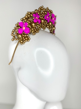 **SALE** Blooming Bling Crown & Earring set