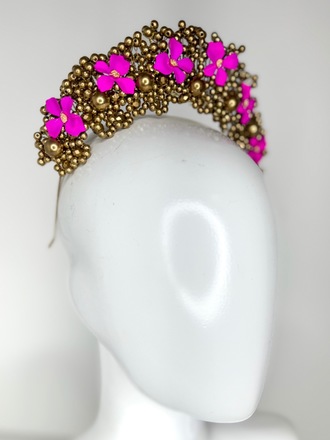 **SALE** Blooming Bling Crown & Earring set
