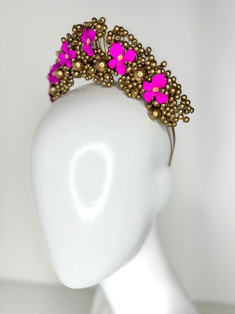 **SALE** Blooming Bling Crown & Earring set