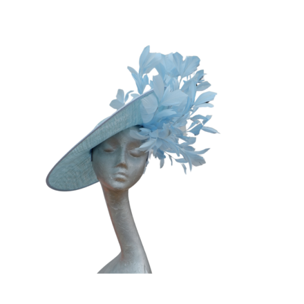 Elise - Pale blue and white & Hatinator