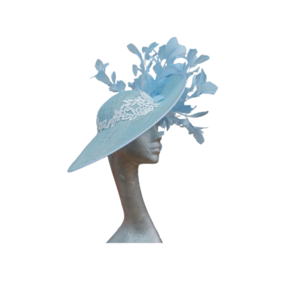 Elise - Pale blue and white & Hatinator