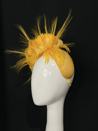 Butter Yellow Floral Headband