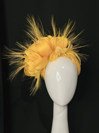 Butter Yellow Floral Headband