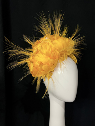 Butter Yellow Floral Headband
