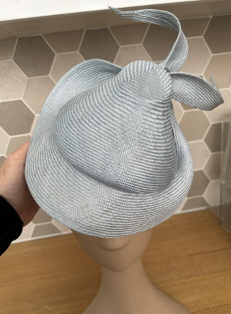 Millinery Jill  Amazing Pale Blue Shaped Cutie!