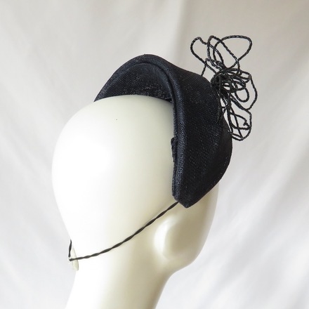 Dark Navy Blue Headband Headpiece
