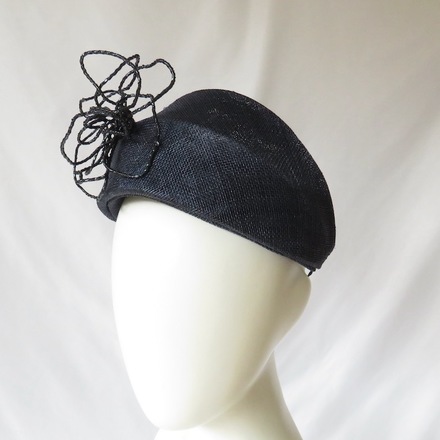Dark Navy Blue Headband Headpiece