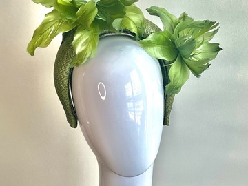 For Sale: Green Feather Headband