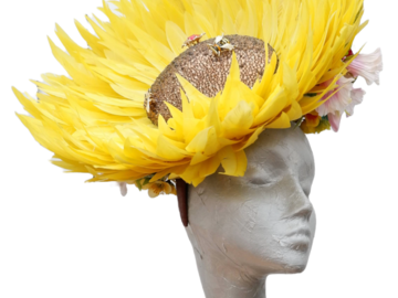 For Sale: Sunflower Royal Ascot 2025 Showpiece Headpiece
