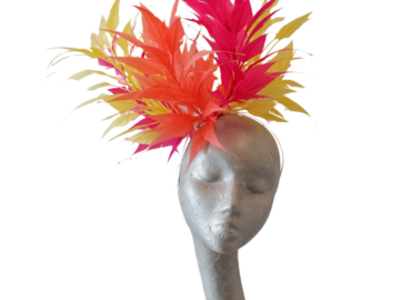For Sale: Hawaii - Tropical feather Fascinator
